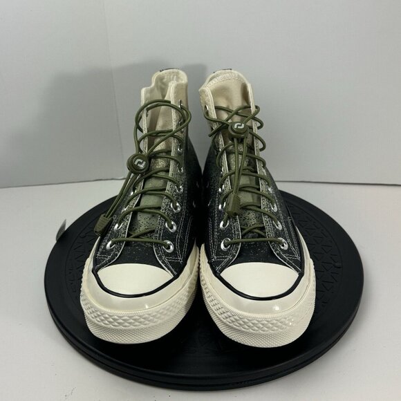 Converse Chuck 70 Hi Mens Size 7 Womens Size 9 Splatter Green Sneakers - Picture 2 of 8